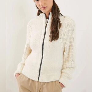 Anthropologie Pilcro Winnie Cardigan Full- Zip‎ Sweater